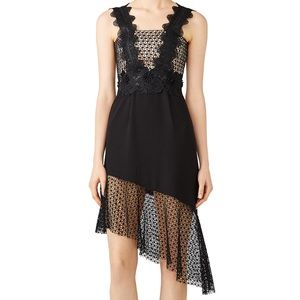 UnitedWood Asymmetrical Lace Dress